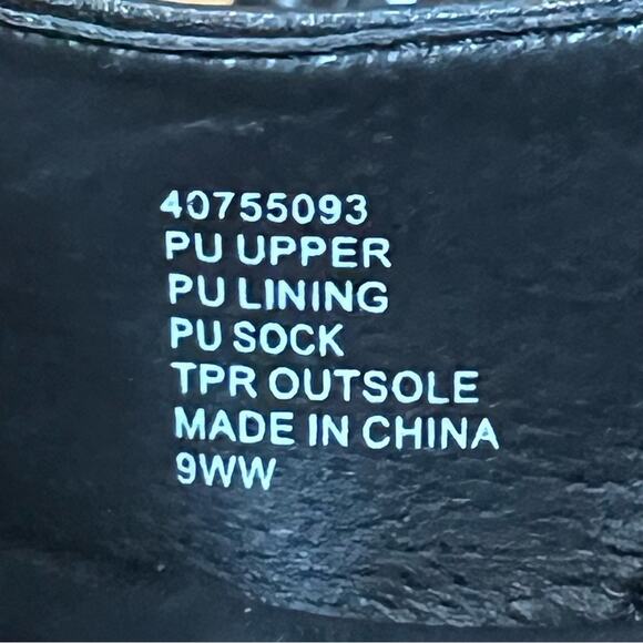 Torrid Slingback Block Heel Shoes Black Gold Horsebit Hardware Size 9WW Classic - Picture 12 of 12